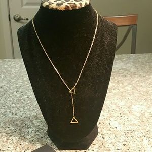 Interlocking Triangle Freedom Necklace